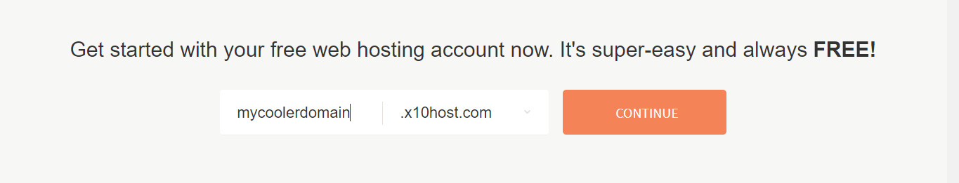 free web hosting for wordpress x10hosting domain