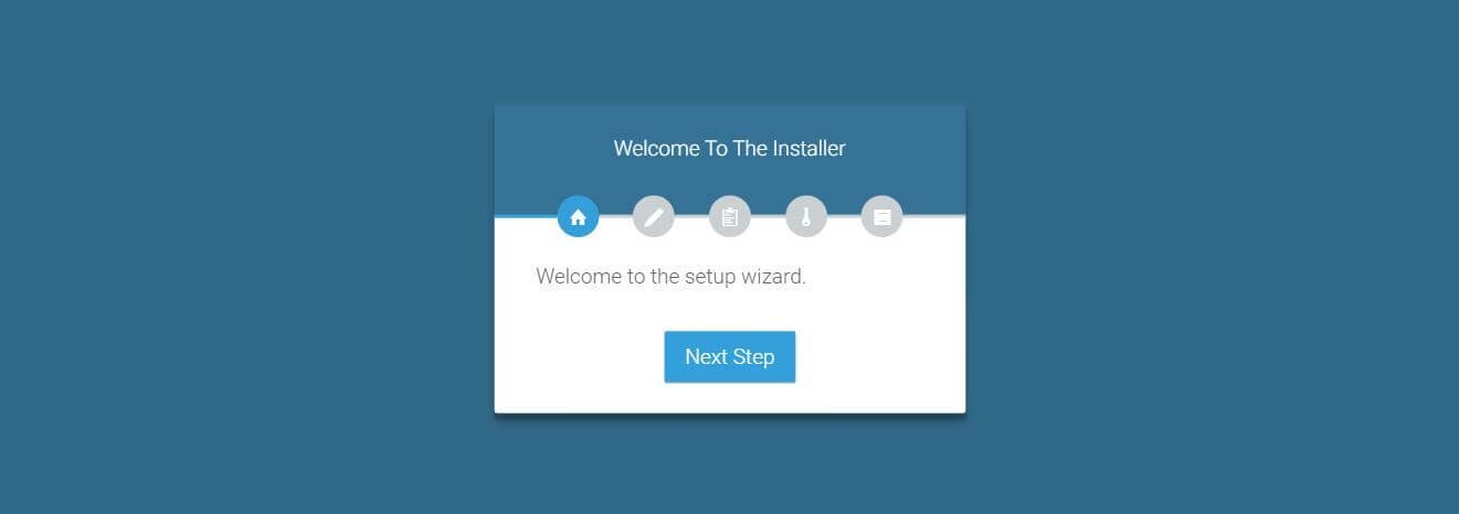 JL Token - Queue Management System - setup wizard - welcome to the installer