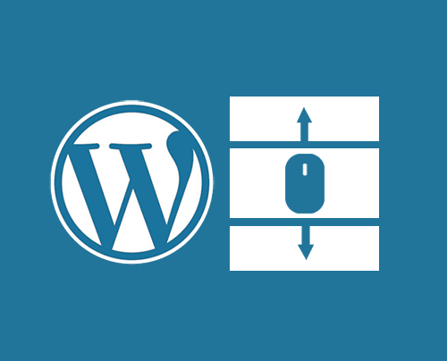Scroll To Div On Mouse Scroll Using JavaScript In WordPress