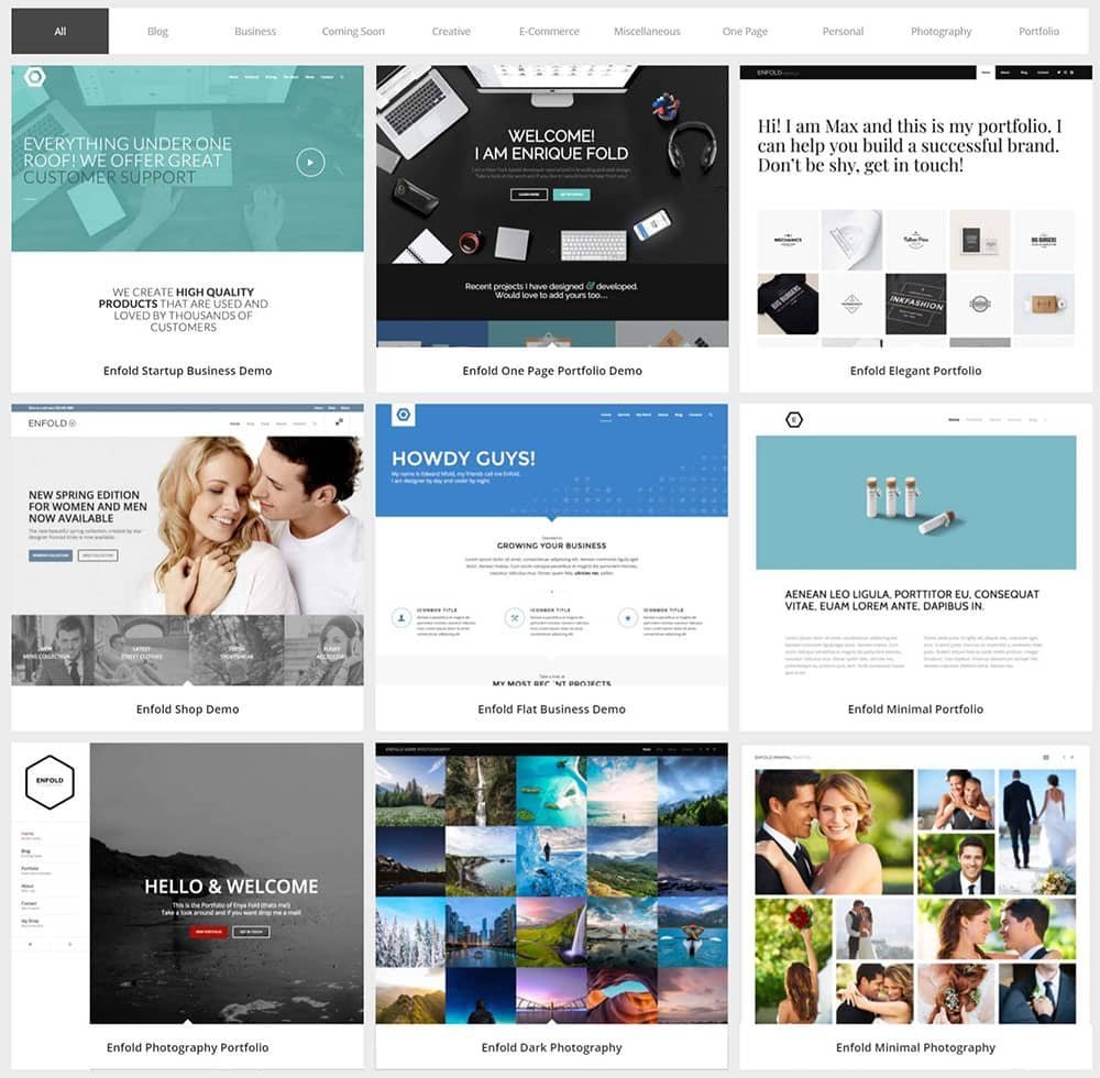Enfold theme review - Enfold demo - additional demo files, ready to import, all images included